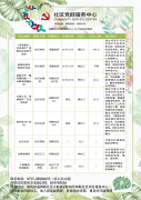 四联社区10月活动预告