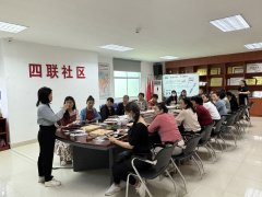社区搭台展技艺，麦秆作画显风采