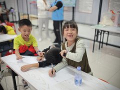 坪地社区|“童”行网海有妙招！